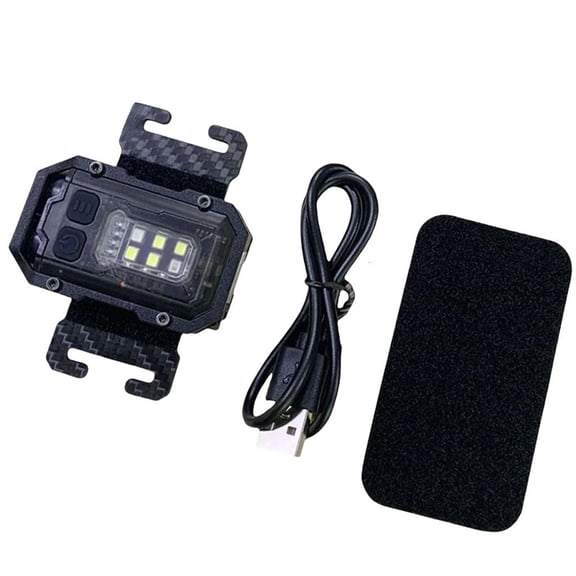 HONCLL USB Rechargeable Tactical Flashlights 8 Modes With Magnetic Base Waterproof Camping Light