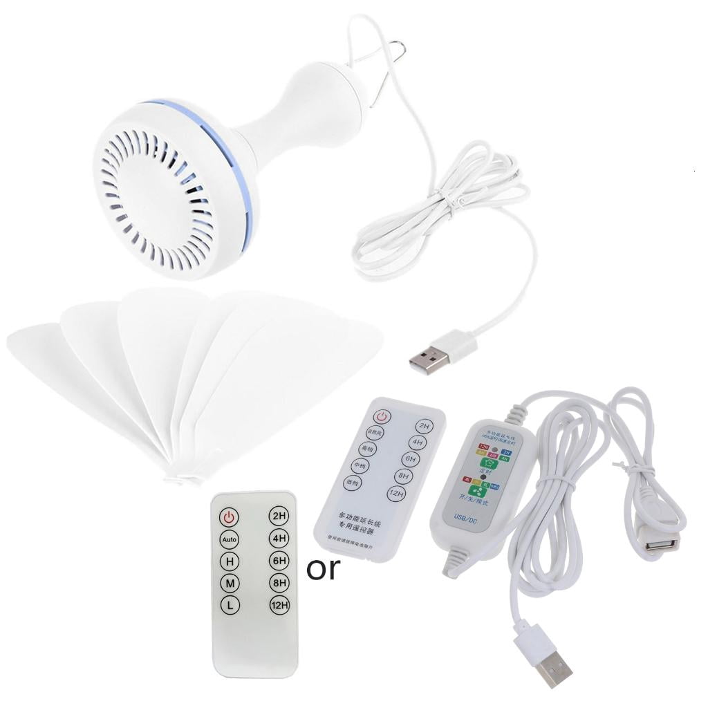 Tent Remote Control HONCLL USB Remote Control 4-Speed 12-Hour Timer Tent Ceiling Fan with ...