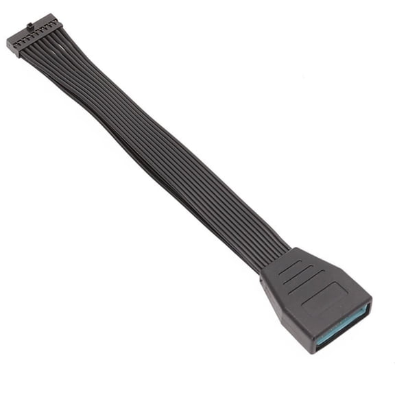 Tizuqe Small USB3.0 19/20 Pin Internal Extension Header Adapter Cable for Motherboards