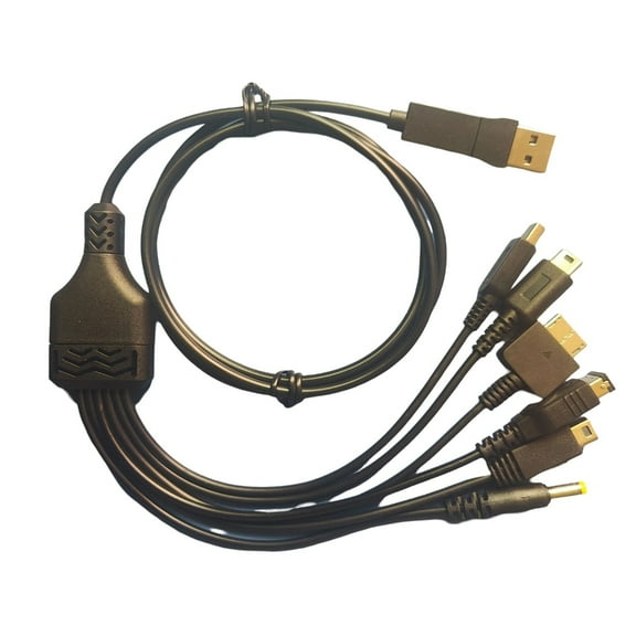 Tizuqe Universal 6 in 1 USB C Charging Cable For Handheld Game Consoles Gaming