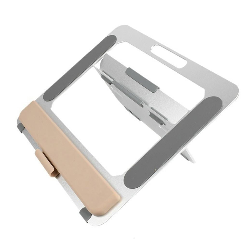 HONCLL Vertical Laptop Stand Space Saving Adjustable Tablets Holde for Drawing Pad Other Devices Aluminum Desk Support Bracket