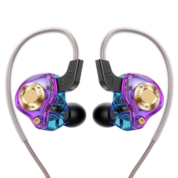 Tizuqe Wire Earbuds for Music Gaming Video Call with Dynamic Driver Deep Bass Earphone