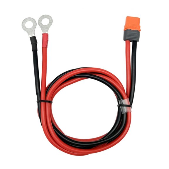 Tizuqe XT60i to O Rings Cable 10AWG Silicone Wire Durability for Power Stations