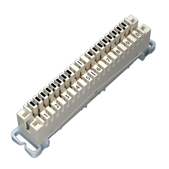Tizuqe krone Article Voice Line Silver-plated Copper 10 Pairs Telephone Terminal Block