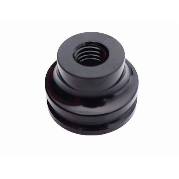 HONDA ACURA LOW PROFILE SHIFT KNOB BOOT RETAINER ADAPTER MANUAL GEAR M10X1.5 BLK