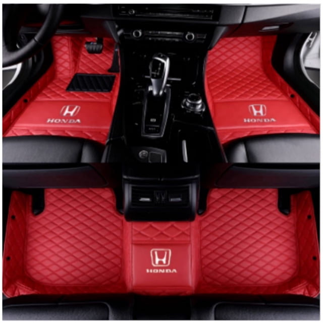 HONDA Accord 1993-2025 Waterproof Leather Car Carpet Car Floor Mats