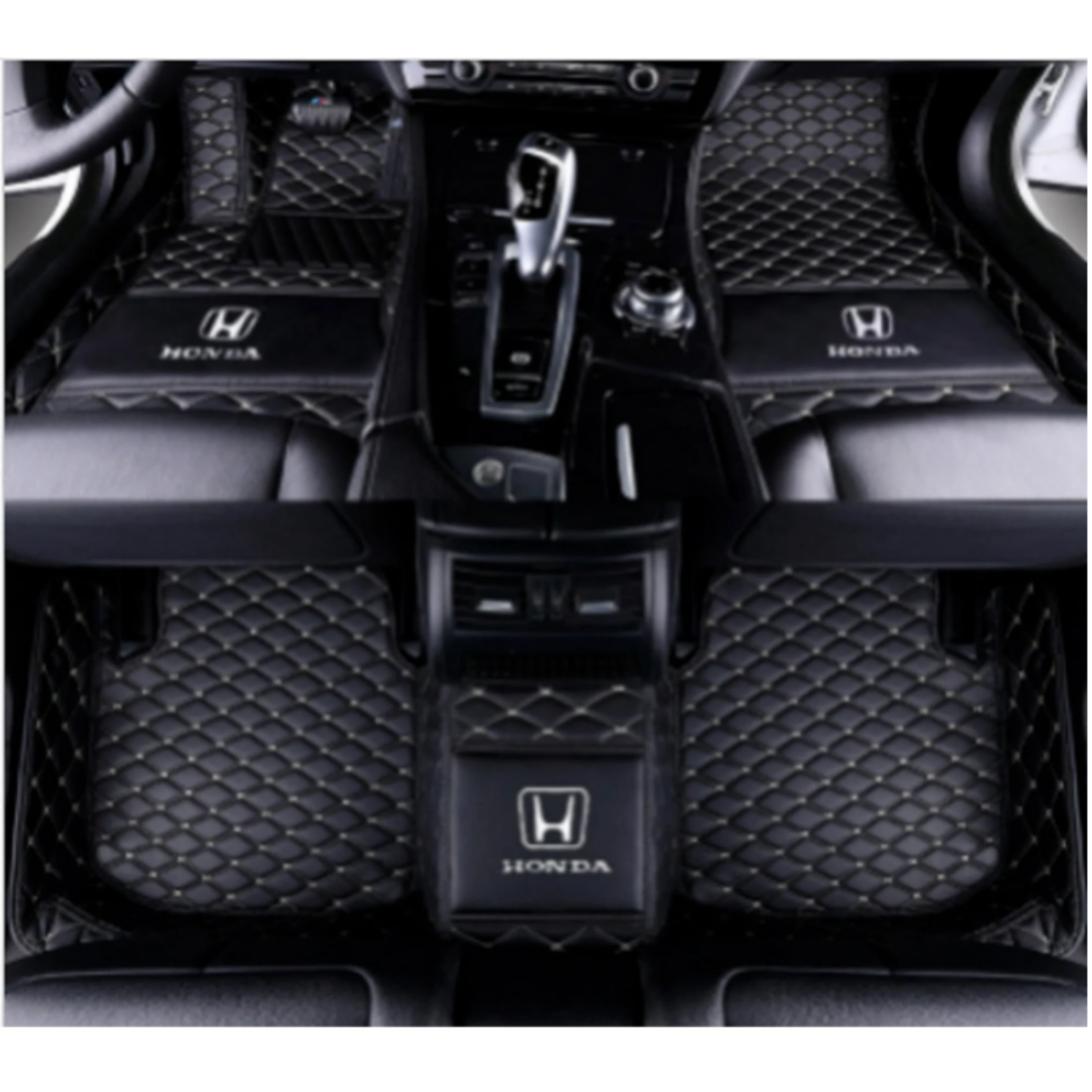 HONDA Accord 1993-2025 Waterproof Leather Car Carpet Car Floor Mats