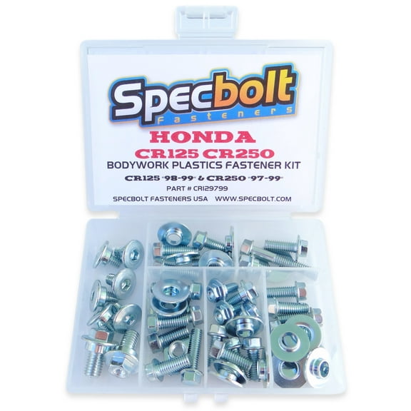 HONDA CR125 98-99 / CR250R 97-99 PLASTICS BOLT KIT