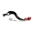 thumbnail image 1 of HONDA CRF450X 2005–2021-Tusk Aluminum rear Brake Pedal Red Tip-Enduro, 1 of 1