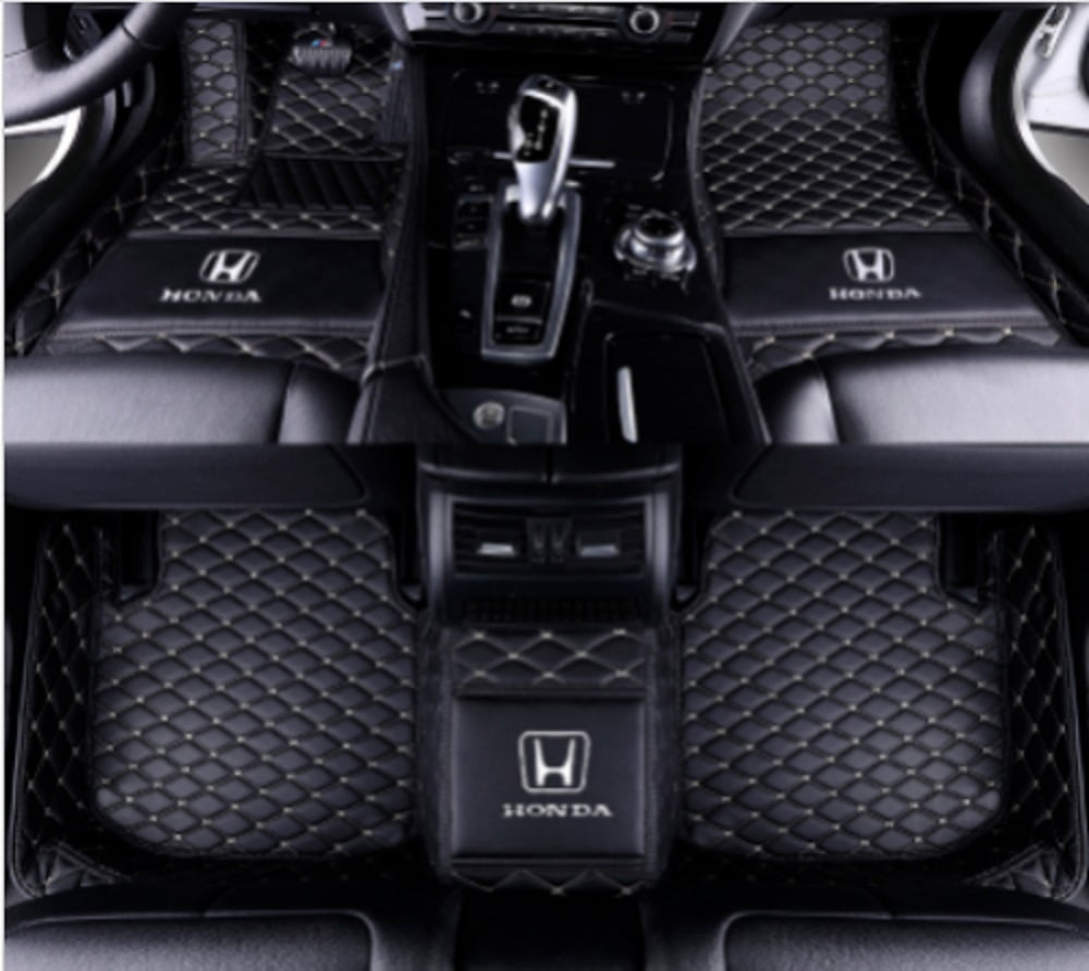 HONDA FIT 2008-2013 Waterproof Leather Car Carpet Car Floor Mats