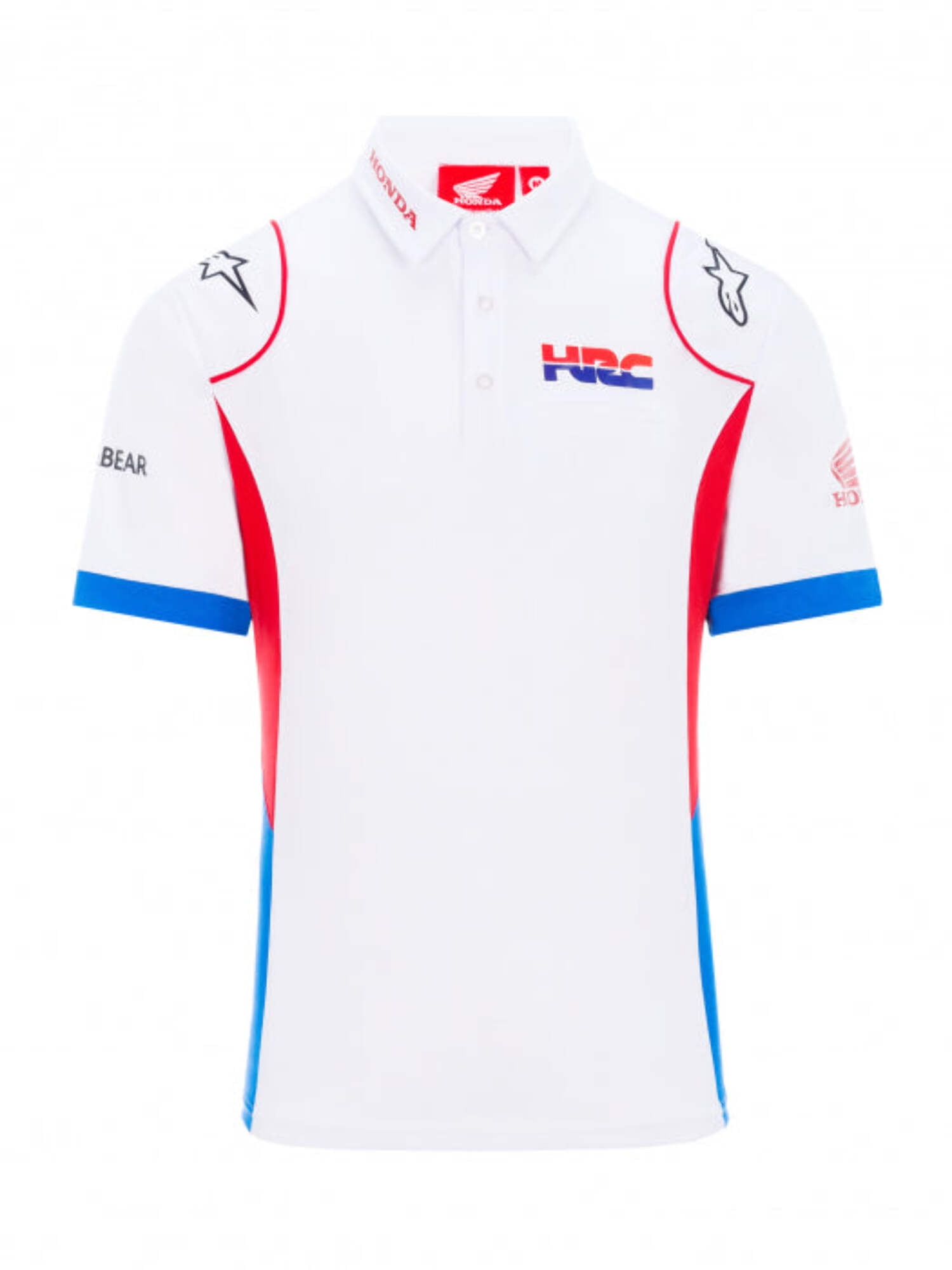 HONDA HRC RACING - REPLICA COLLECTION - WHITE POLO SHIRT