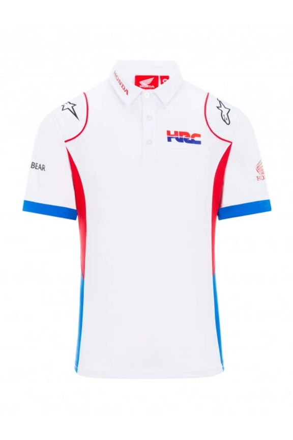HONDA HRC RACING - REPLICA COLLECTION - WHITE POLO SHIRT