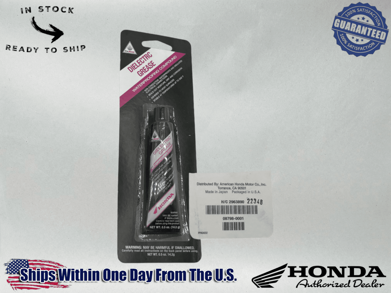 Honda Genuine OEM Urea Grease Super Hi Temp Clutch NEW SEALED 08798-9002 - Foto 13