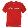 thumbnail image 1 of HONDA WING HORIZONTAL LOGO MEN'S T-SHIRT / RED (L), 1 of 1