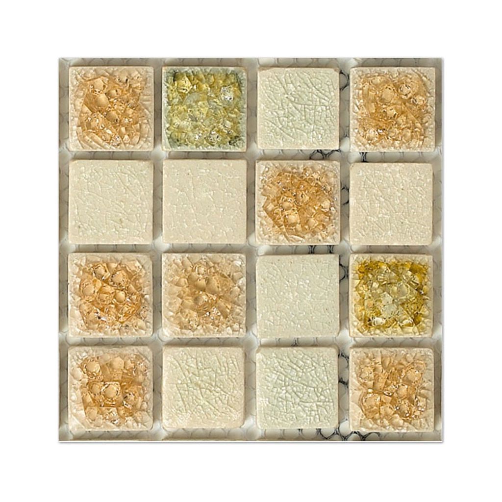 HONEDOSE Deals Kitchen Wallpaper Backsplash 20Pcs Self Adhesive Tile Floor Wall Decal Sticker DIY Kitchen Bathroom Decor Peel and Stick Green Backsplash