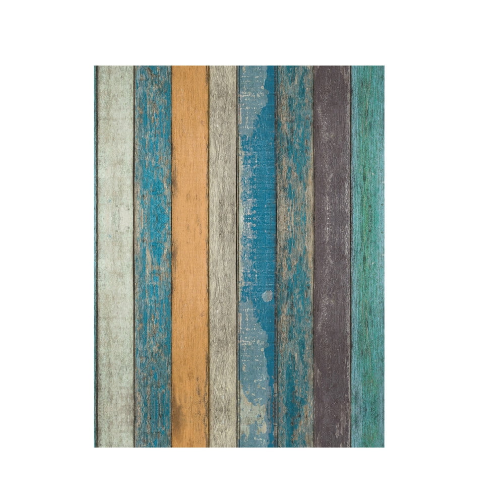HONEDOSE Deals Shower Wall Paper Waterproof 3D Wall Brick Wood Rustic Effect Self-adhesive Wall Sticker Home Decor Talavera Peel and Stick Backsplash