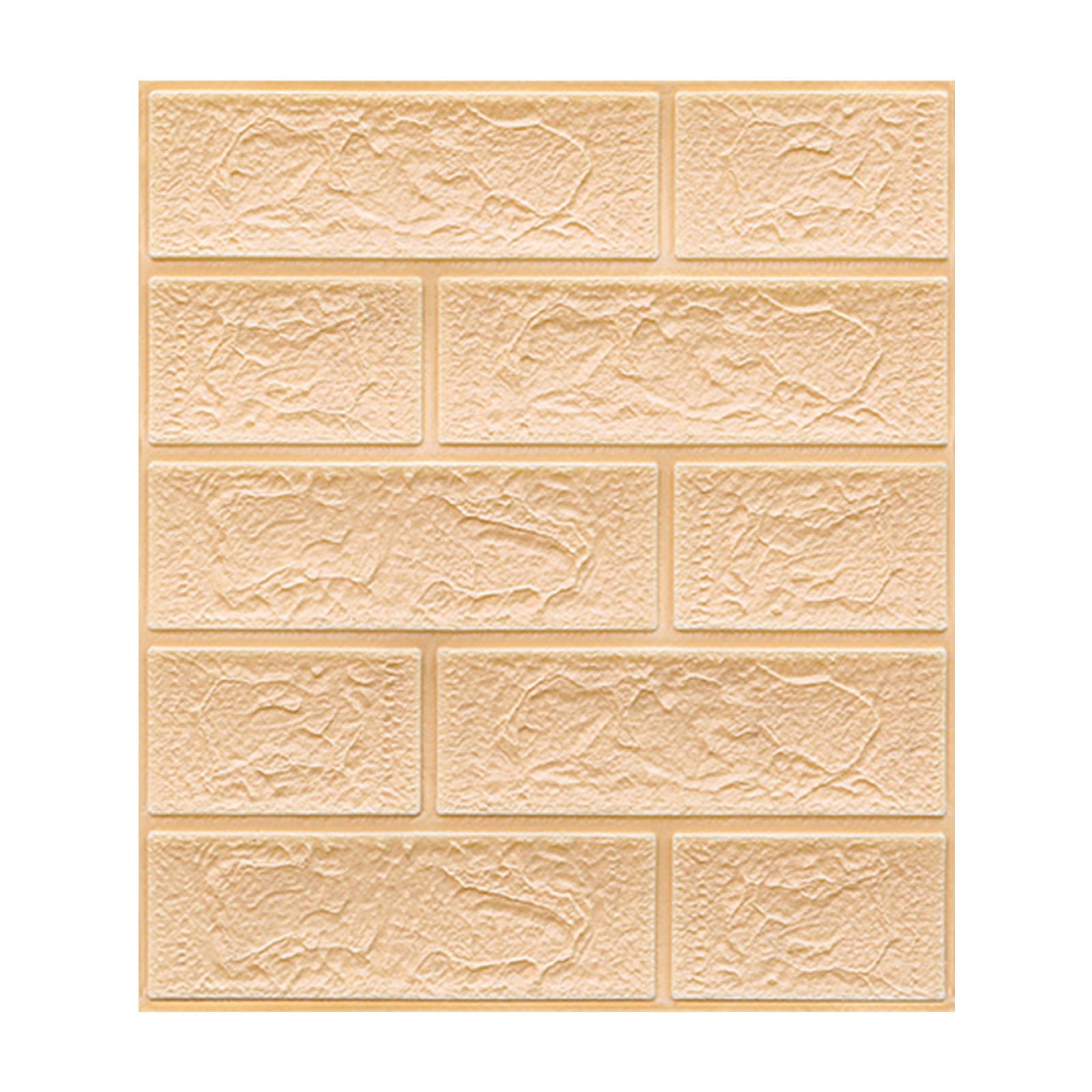 HONEDOSE Peel and Stick Backsplash 14"x15" Marble Self Adhesive Tile Sticker Waterproof Stone Stick on Tiles Backsplash for Kitchen Wall for Kitchen Bathroom Fireplace Laundry Room Beige