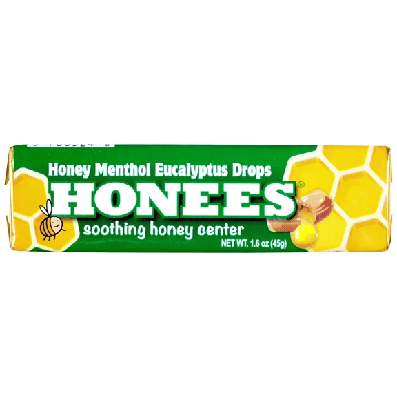 Honey Menthol Drop Bars