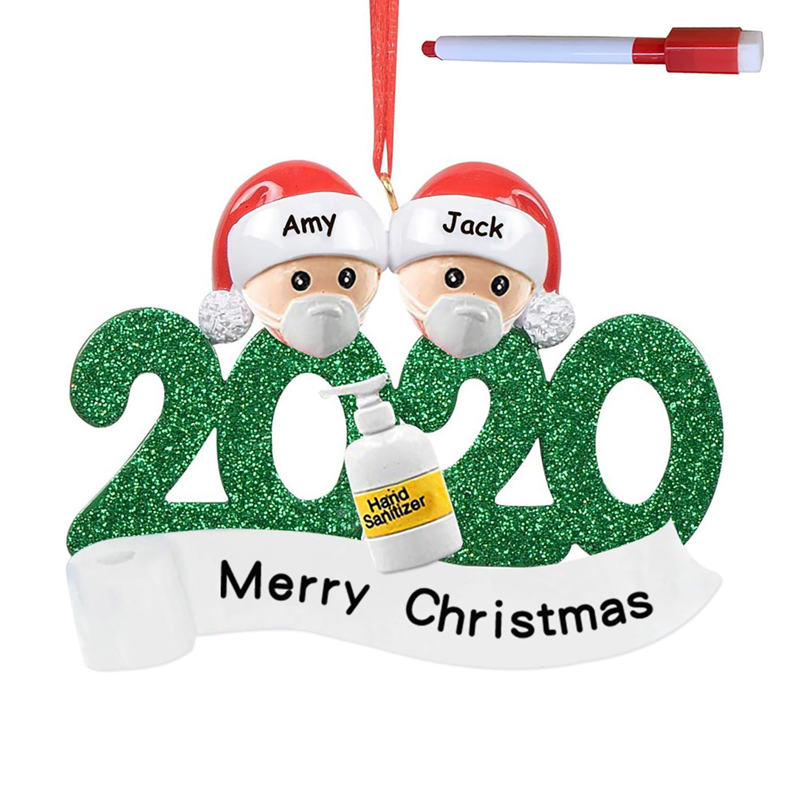 HONEEWEI Daily Deals Hangs Personalized Survived Family of Ornament