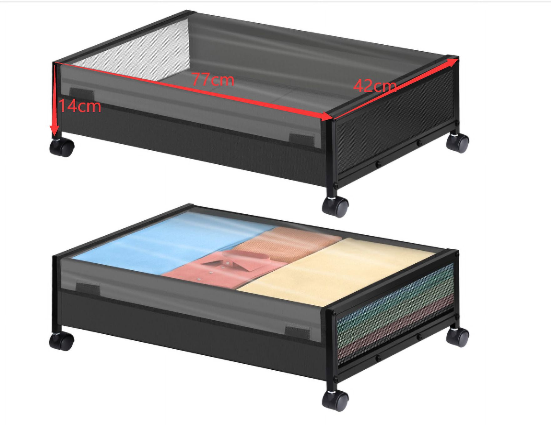 Under Bed Storage with Wheels, Pack Under Bed Philippines Ubuy