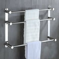thumbnail image 1 of HONEIER Bathroom Towel Bar, 20 Inch Towel Racks for Bathroom Wall Mounted, Modern Heavy Duty Stainless Steel Bath Towel Holder, 2/3 Layer, 1 of 11