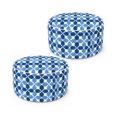 thumbnail image 1 of HONEY HOME Outdoor Inflatable Ottoman 21"x21"x9", Fade-Resistant Patio Footrest Stool with Carry Handle, Portable Pouf for Patio, Garden, Camping, 1 of 6