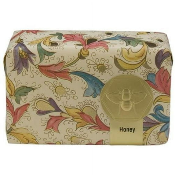 Honey House Naturals SIH 3.5 oz. Italian Paper Wrapped Honey Blossom Soap, Honey