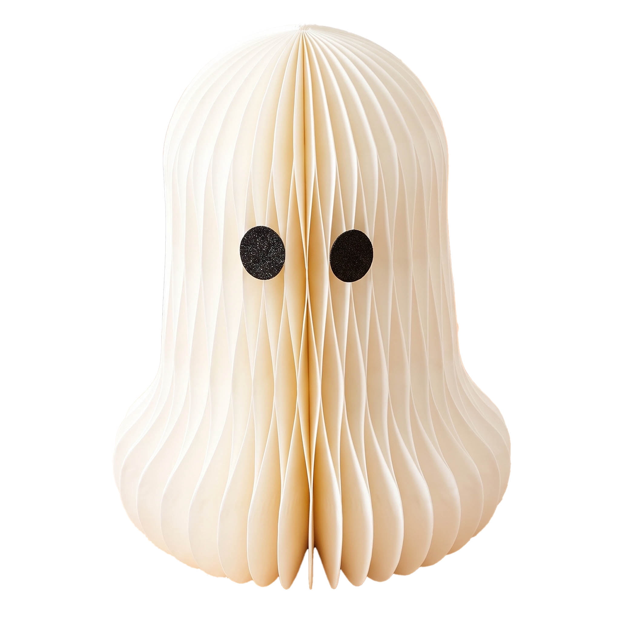 Paper Honeycomb Ghost Decoration, White, 12", Halloween by Way To Celebrate