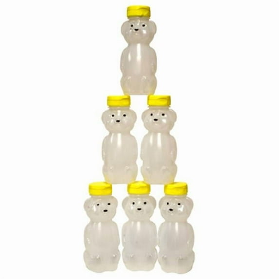 HONEYJAR-8-6 8 oz. Cute Honey Bear- 6 Pack