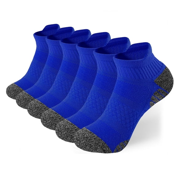 HONEYSEA Ankle Socks for Women - Athletic Running Socks Breathable Mesh with Heel Pull Tab for Easy on