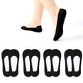 thumbnail image 1 of HONEYSEA No Show Socks Womens - Invisible Flat Socks, 4/8/10 Pairs Low Cut Liner Non Slip Socks Soft & Thin Casual Socks, 1 of 7