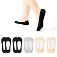 thumbnail image 1 of HONEYSEA No Show Socks Womens - Invisible Flat Socks, 4/8/10 Pairs Low Cut Liner Non Slip Socks Soft & Thin Casual Socks, 1 of 7