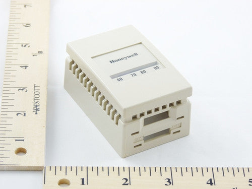 14004910-004: Taupe Thermostat Cover Vertical Mount Setpoint and Thermometer Concealed main image 1