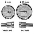 thumbnail image 1 of HONEYWELL GS250 - 1/2 Inch Sweat Connection Thermometers With 2 1/2 Inch Dial Size, 1 of 1