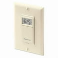 thumbnail image 1 of HONEYWELL Light Switch, 7 Day, Programmable, Off-White, 1 of 2