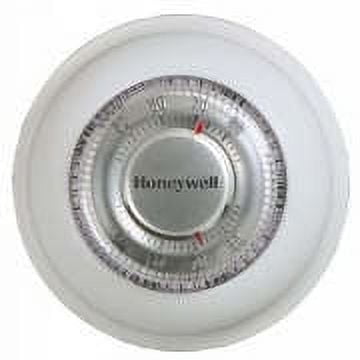 White Round Low Voltage Digital Heat Pump Thermostat