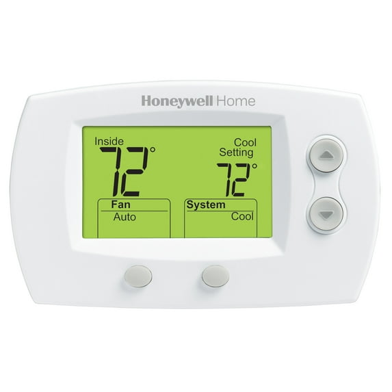 HONEYWELL TH5220D1003 Low Voltage Thermostat , 2 H 2 C, Hardwired/Battery , 24VAC