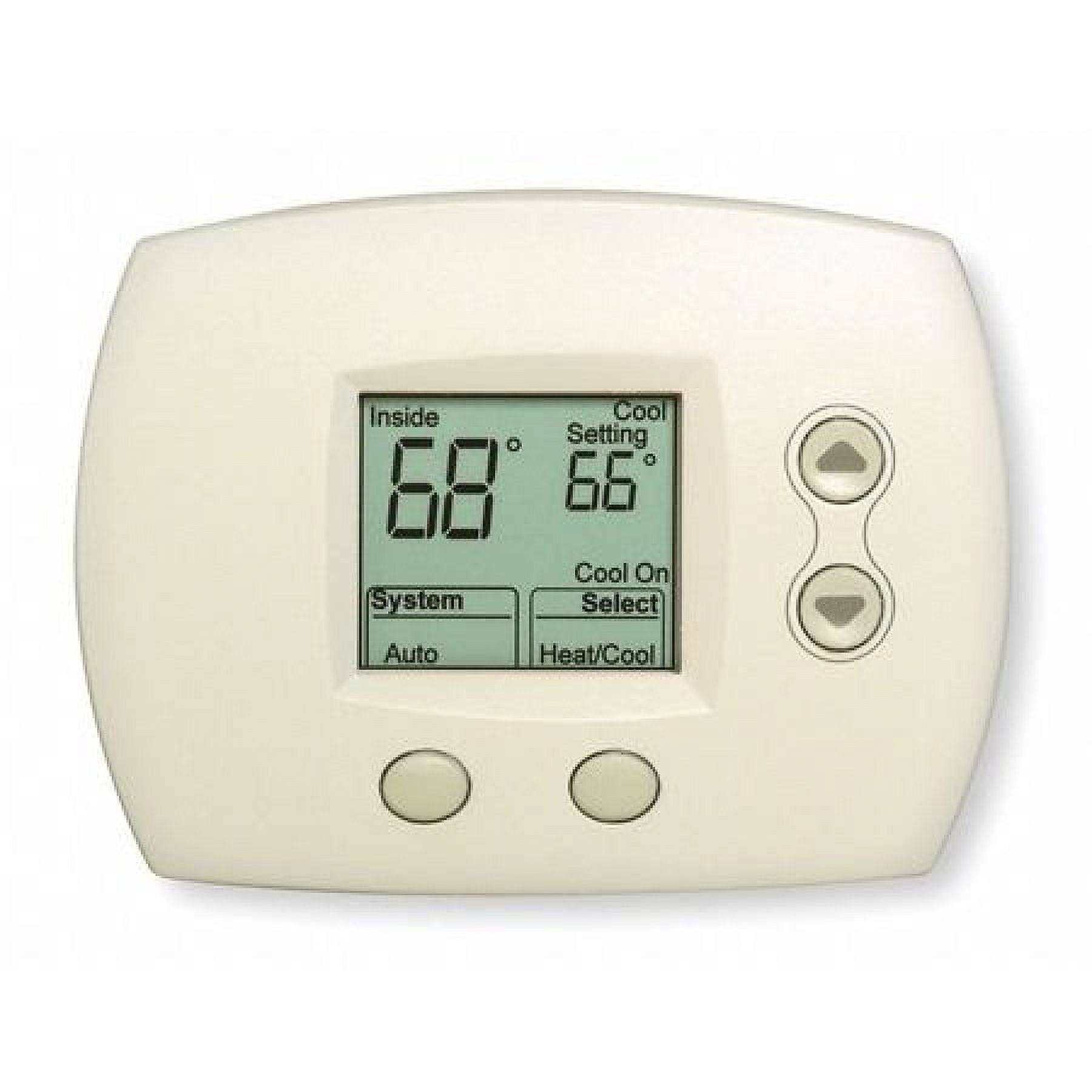 Low Voltage Thermostat, 1 H 1 C, Hardwired/Battery, 24VAC