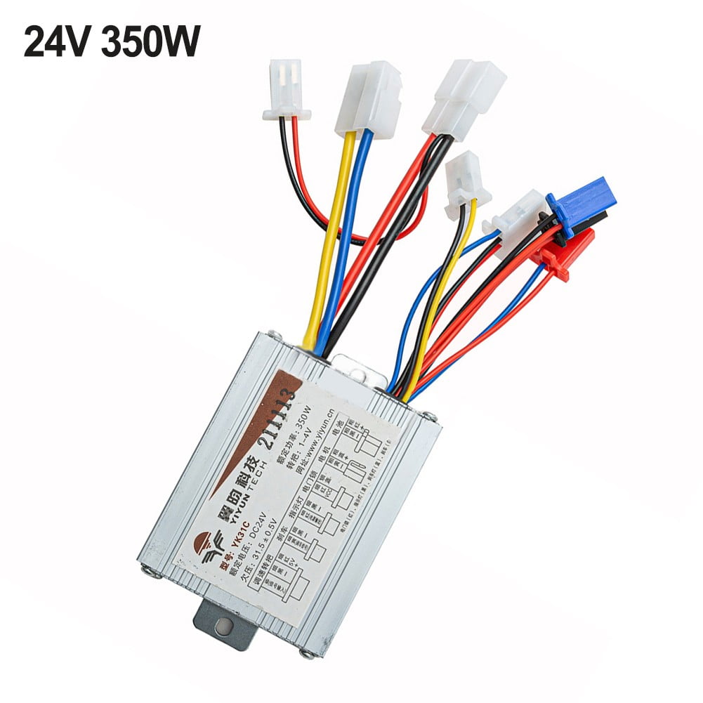 HONGDI 24V 350W Electric Bicycle Ebike Scooter Brush DC Motor Speed