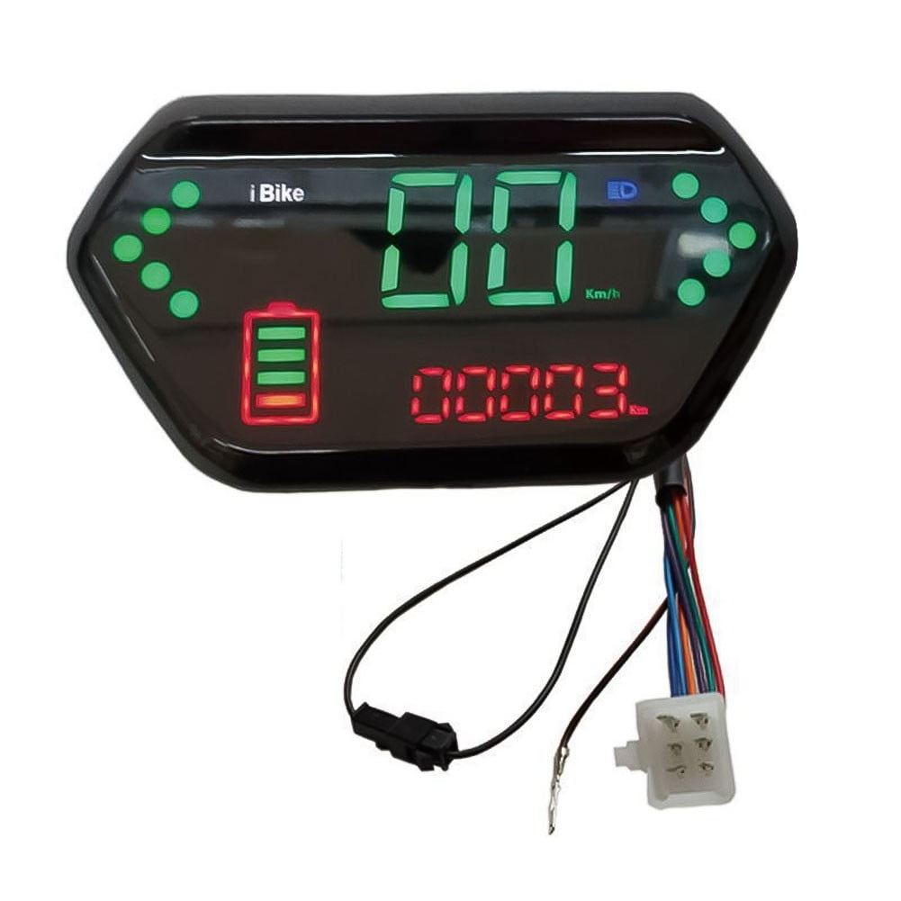 HONGDI 48V 60V 72V Lcd Display Meter Control Panel For Electric Bike Scooter Motor