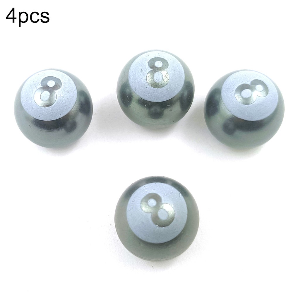 HONGDI 4PC Number 8 Round Ball Bike Motorcycle Wheel Tire Tyre Valve