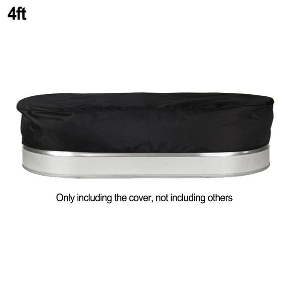 HONGDI 4ft/6ft/8ft Pool Hot Tub Cover Oval Reservoir Ice Bath Cover tank cover