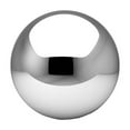 HONGDI Gazing Ball 10 Inch Stainless Steel Hollow Ball Shiny Rainbow