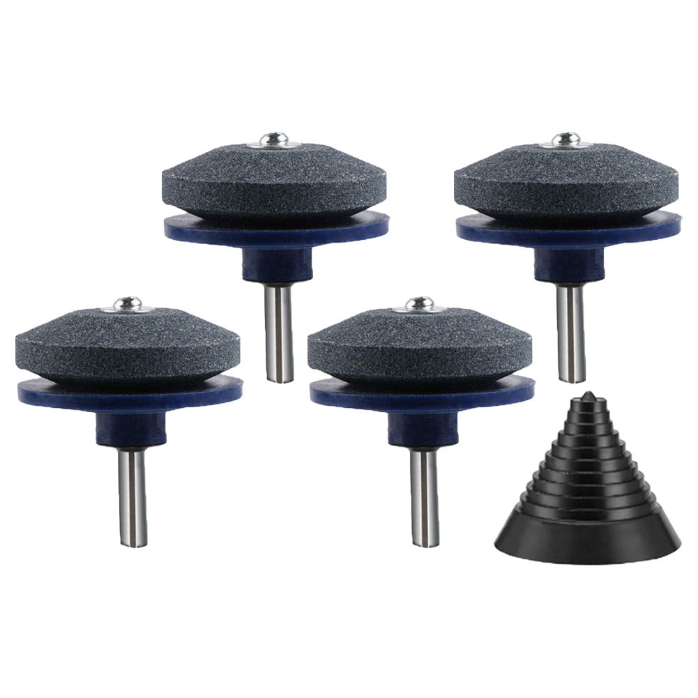 HONGDI Lawn Mower Blade Balancer Sharpener Set For Lawn Mower Tractor