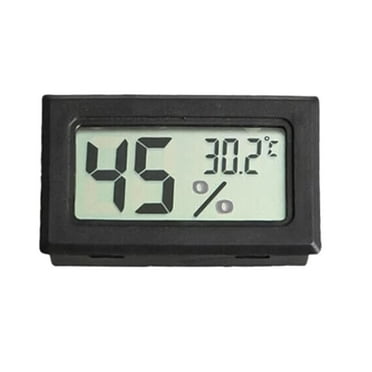 Western Humidor Caliber 4R Hygrometer and Thermometer Humidity Reader ...