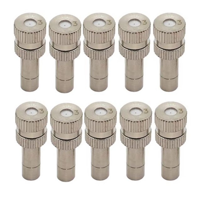 HONGDI Premium Brass Misting Nozzles for Efficient Garden Watering and