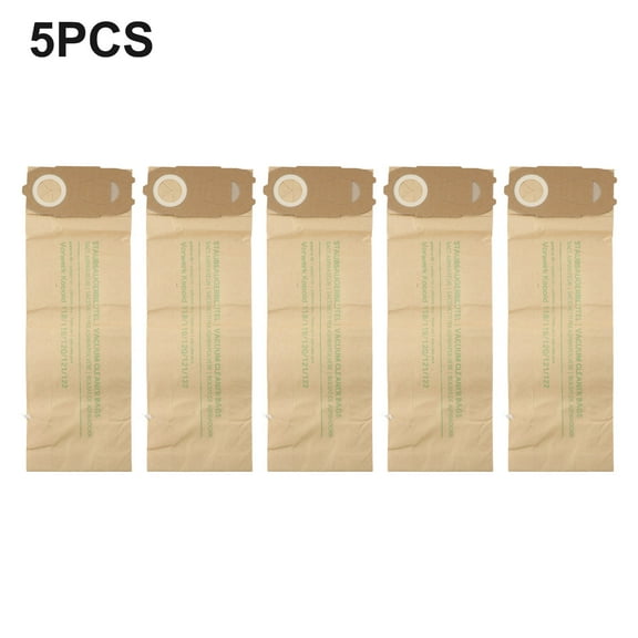 HONGDI Replacement Dust Bags For VK 118 119 120 121 122 Vacuum Cleaner Accessories, 5 Pcs
