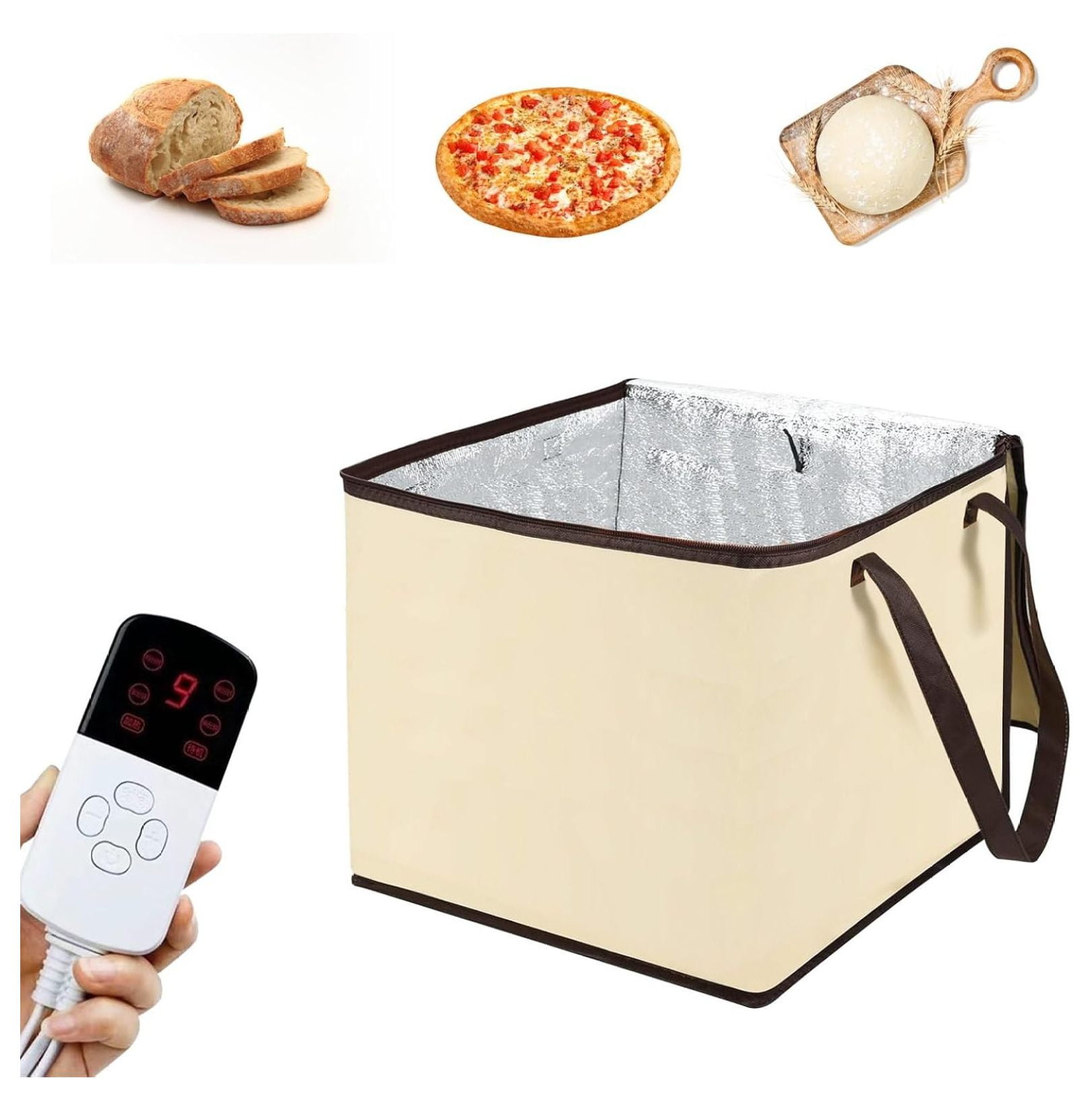 HONGDINGF Versatile Dough Proofer with Heater, Bread Pizza Dough