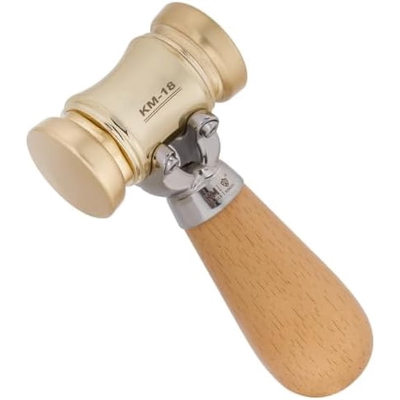 HONGDUI Wooden Mallet, Woodworking Brass Chisel Mallet, Woodworking Tools Wooden Hammer Carpentry Tools for Floor Furniture Tile$$Tools & Hardware Other