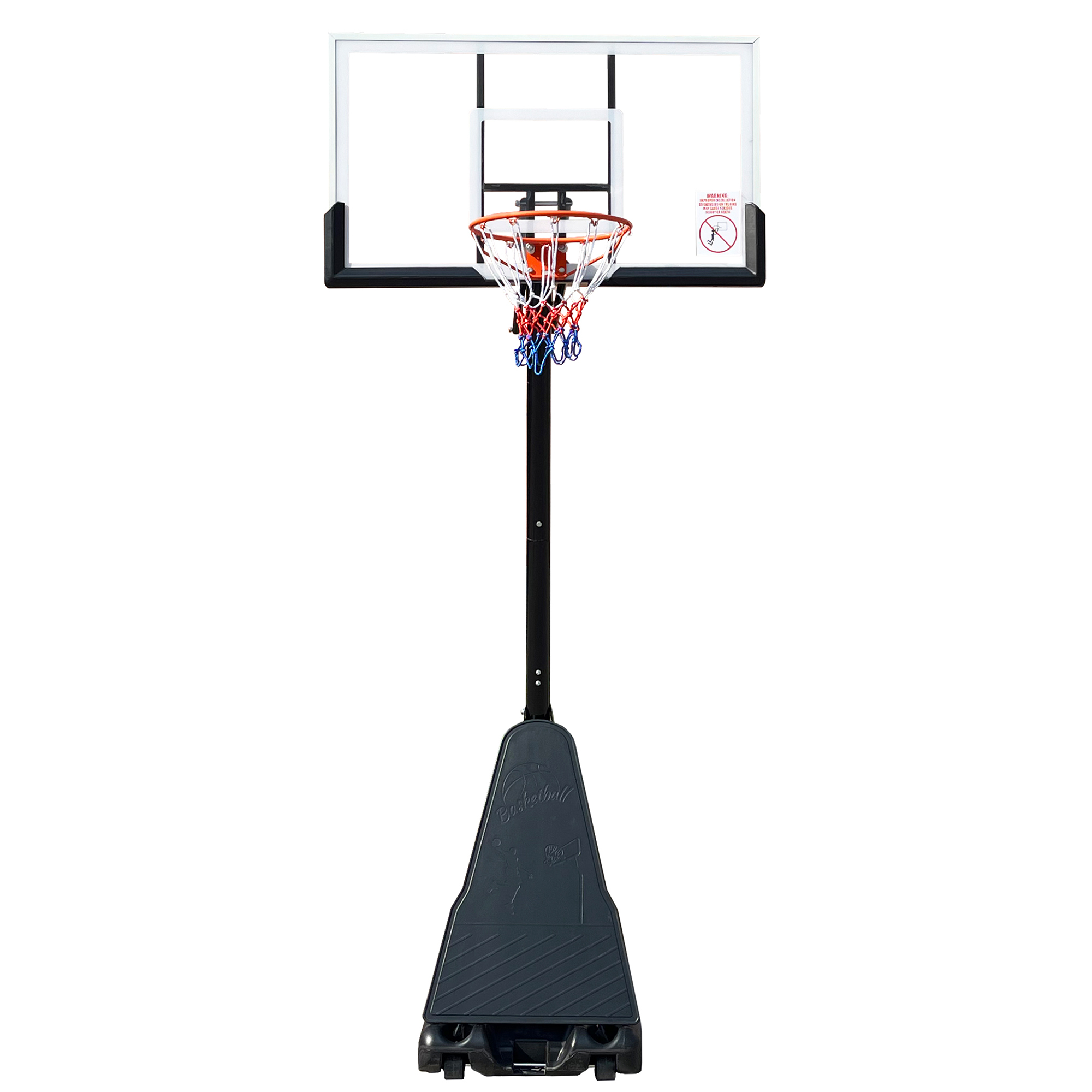 Lifetime Adjustable Portable Basketball Hoop, 46 inch Polycarbonate